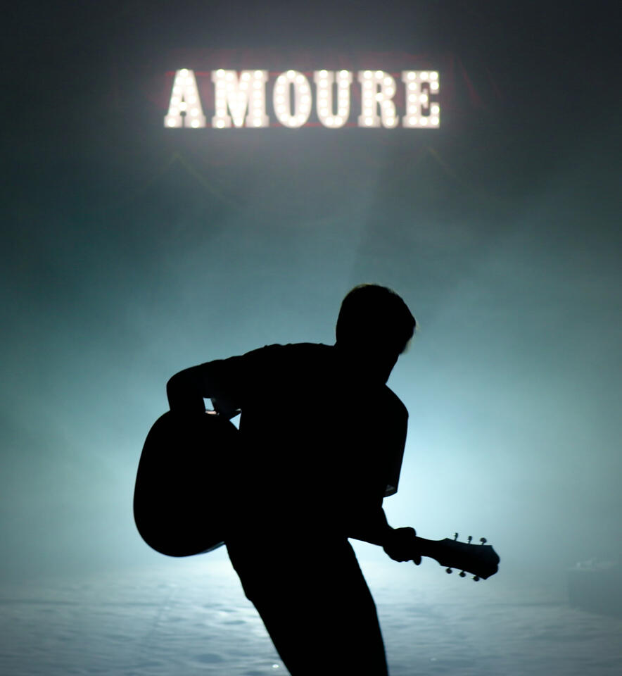 Étalonnage du clip du groupe strasbourgeois Amoure